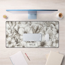 Bohemian Floral Monogram