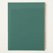 Bohemian Floral Planner (Achterkant)