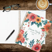 Bohemian Floral  Planner