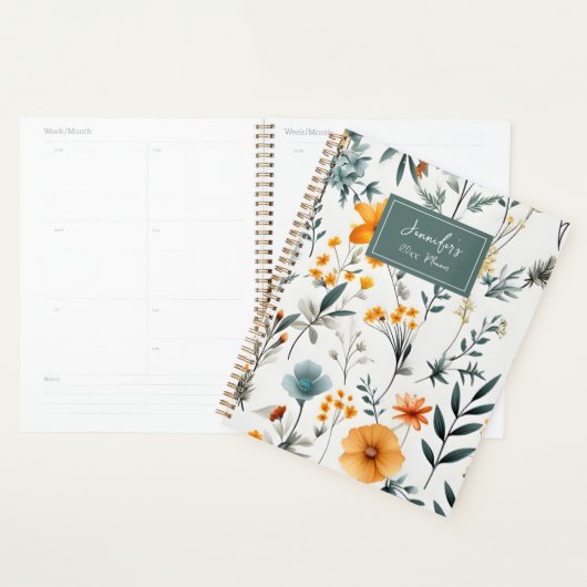 Bohemian Floral  Planner (Display)