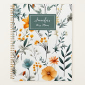 Bohemian Floral Planner (Voorkant)