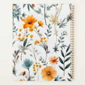 Bohemian Floral Planner (Achterkant)