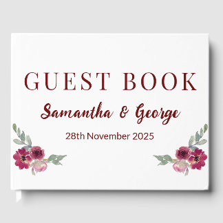 Bohemian Floral Wedding Gastenboek