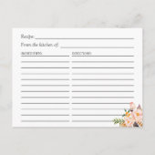 Bohemian Floral Wreath Boho Vrijgezellenfeest Reci Briefkaart (Achterkant)