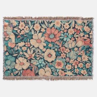 Bohemian Flower Fabric Deken