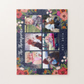 Bohemian Flowers Family Foto Collage Legpuzzel (Verticaal)