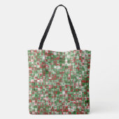Bohemian Funky-kerstkastdroomkroon Tote Bag (Achterkant)