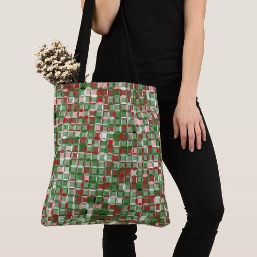 Bohemian Funky-kerstkastdroomkroon Tote Bag (Dichtbij)
