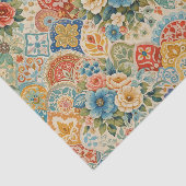 Bohemian Garden Mosaic Tissuepapier (Detail)