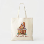 Bohemian Gingerbread House Holiday Magic Tote Bag (Voorkant)