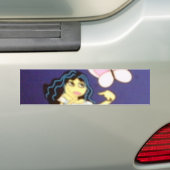 Bohemian Girl Bumpersticker (Op auto)