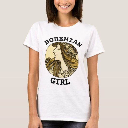 BOHEMIAN GIRL T-SHIRTS (Voorkant)