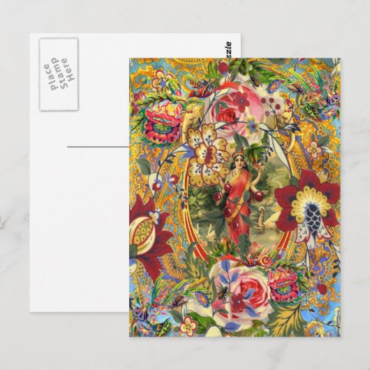  Bohemian Goddess Briefkaart (Voorkant / Achterkant)