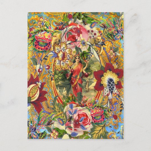 Bohemian Goddess Briefkaart (Voorkant)