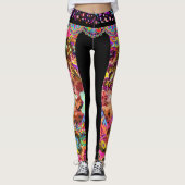  Bohemian Goddess Neon Leggings (Voorkant)