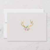 Bohemian Gold Antlers II Cadeaubon (Achterkant)