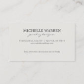 Bohemian Gold Antlers II Loyalty Punch Kaart (Achterkant)