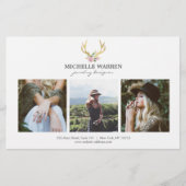 Bohemian Gold Antlers Jewelry Boutique Photo Flyer (Voorkant)