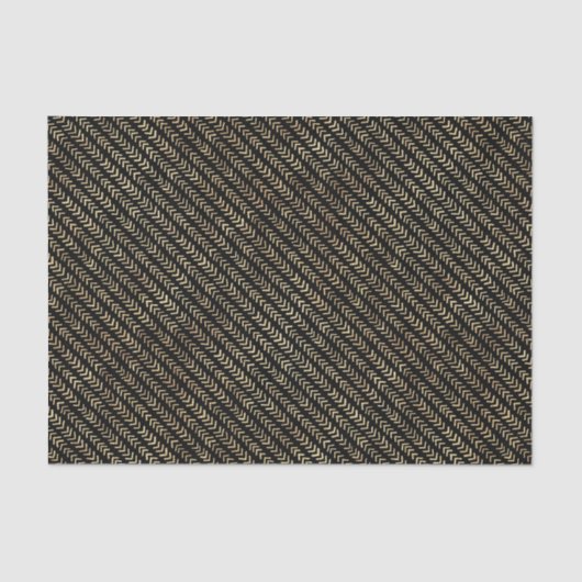 Bohemian Gold Arrow Patroonpapier Tissuepapier (Voorkant)