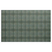 Bohemian Gold Forest Green Ikat Pattern Stof (Yard (91,4 cm))
