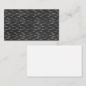 Bohemian Grey Arrow Stripe Abstracte stijl Notitiekaartje (Voorkant / Achterkant)