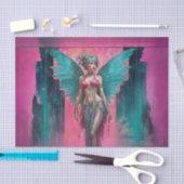 Bohemian Grunge Roze Sprookje Decoupage Papier (Craft)