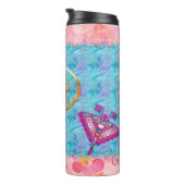 Bohemian Gypsy Folk Art Thermosbeker (Geroteerd rechts)