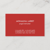 Bohemian Hand Drawn Mandala Black White Visitekaartje (Achterkant)