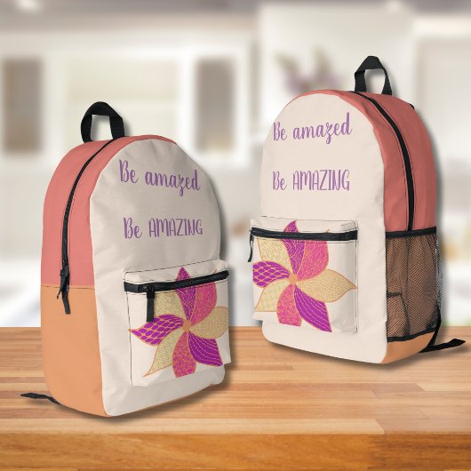 Bohemian Happy flower Rugzak