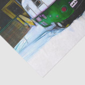 Bohemian Hippie Camper Life is een reis die gewoon Tissuepapier (Detail)