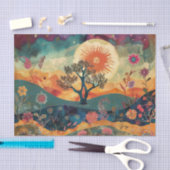 Bohemian Hippie Decoupage Tissuepapier (Craft)