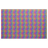 Bohemian Hippie Rainbow Floral Pattern Stof (Yard (91,4 cm))