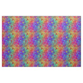 Bohemian Hippie Rainbow Floral Pattern Stof (Fat Quarter)