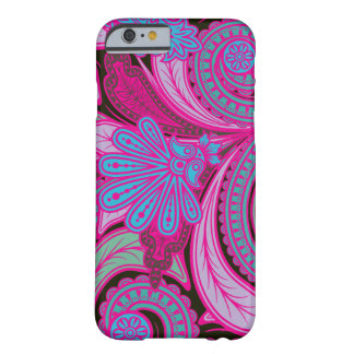 Bohemian Hipster Floral Paisley Barely There iPhone 6 Hoesje