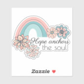 Bohemian Hope verankert de Ziel Waterdicht Sticker (Vel)