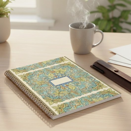 Bohemian Intricate Mandala & Butterfly Hardcover  Notitieboek