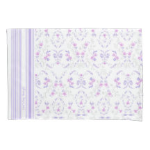 Bohemian Lavender Waterverf Floral Toile