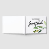 Bohemian Leaves Bruiloft Gastenboek (Volledig)