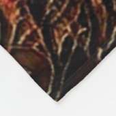 Bohemian Lion Ridge Art Fleece Deken (Hoek)