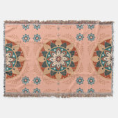Bohemian Mandala Deken (Voorkant)