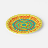Bohemian Mandala Paper Borden Papieren Bordje (Gekanteld)