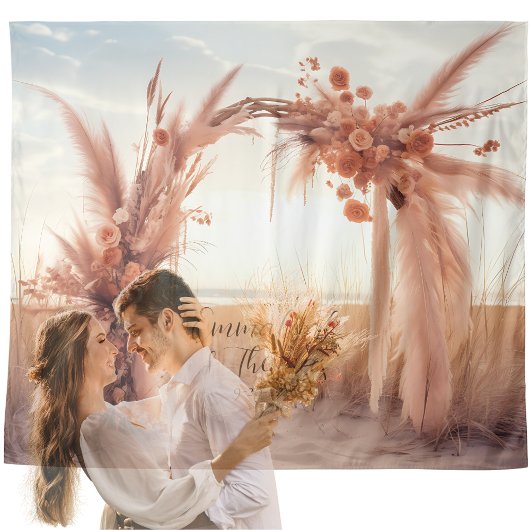 Bohemian Marsh Sunset Archway Wandkleed