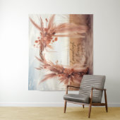 Bohemian Marsh Sunset Archway Wandkleed (In situ)