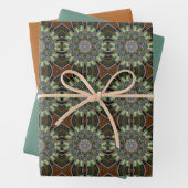 Bohemian Medalion Design Inpakpapier Vel (In situ)