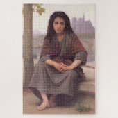 BOHEMIAN MEISJE GROTE LEGPUZZEL (Verticaal)