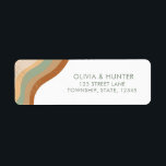 Bohemian Modern Terracotta Wedding Return-adres Etiket<br><div class="desc">Bohemian Modern Terracotta Wedding Return Address Label. Rol neer en klik op dit collectie om passende punten te vinden.</div>