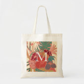 Bohemian Monogram Floral Budget Tas (Voorkant)