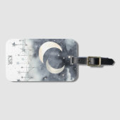 Bohemian Moon and Stars Bagagelabel (Voorkant (horizontaal))