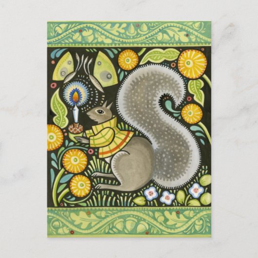 BOHEMIAN MOOSHKA ART BRIEFKAART (Voorkant)