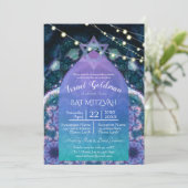 Bohemian Nights w/Star van David | Blauw Paars Kaart (Staand voorkant)